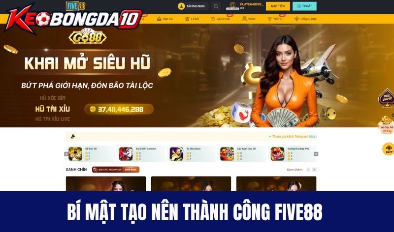 tong quan five88 Bí mật tạo nên thành công Five88