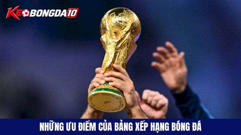 uu diem cua bang xep hang bong da Những ưu điểm của bảng xếp hạng tại Keobongda10